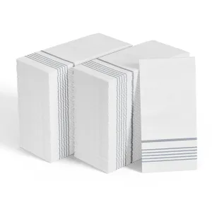 3 Ply Silver Pattern Classic Paper Napkins