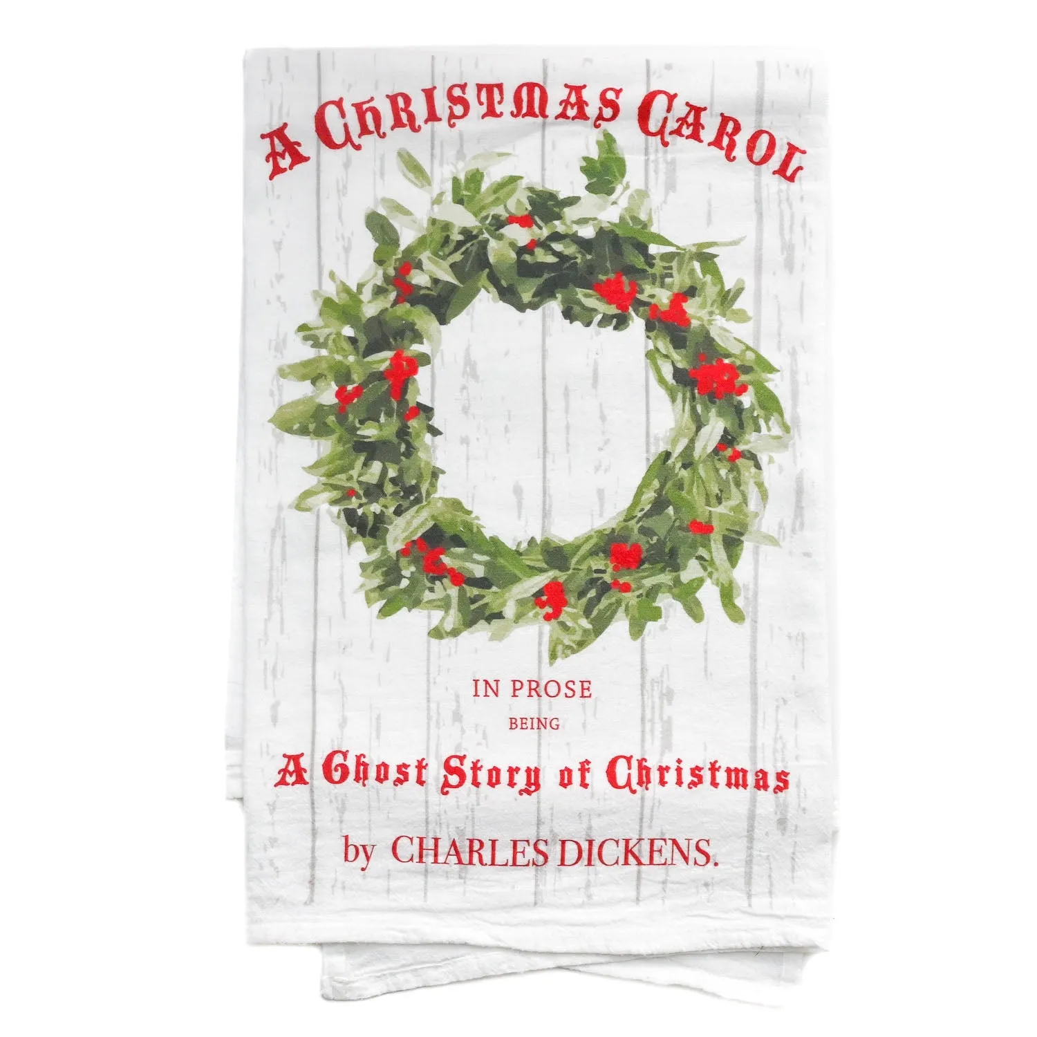 A Christmas Carol Tea Towel