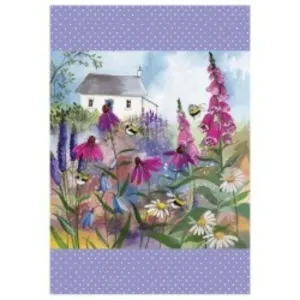 Alex Clark Tea Towel - Bee Garden