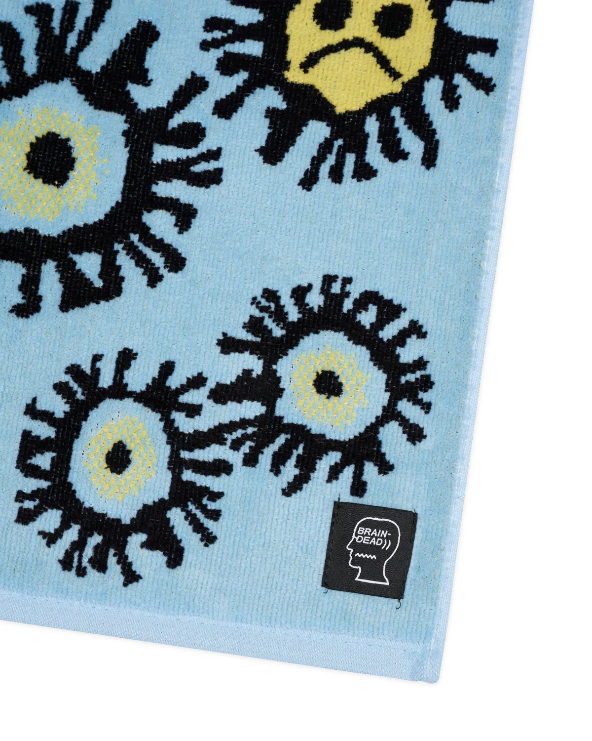 Amoeba Hand Towel - Light Blue