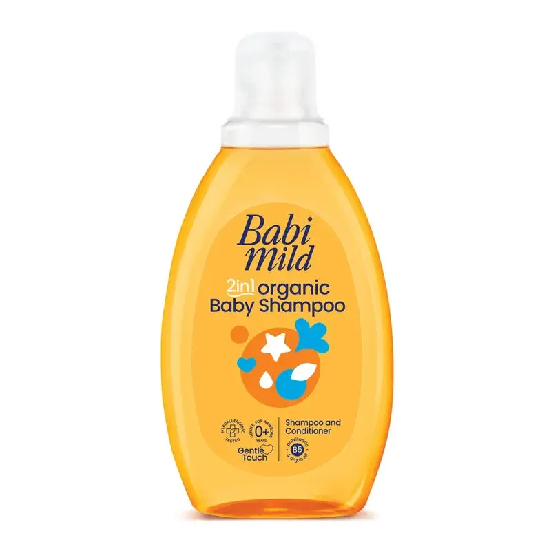 Babi Mild 2in1 Organic Baby Shampoo 180ml