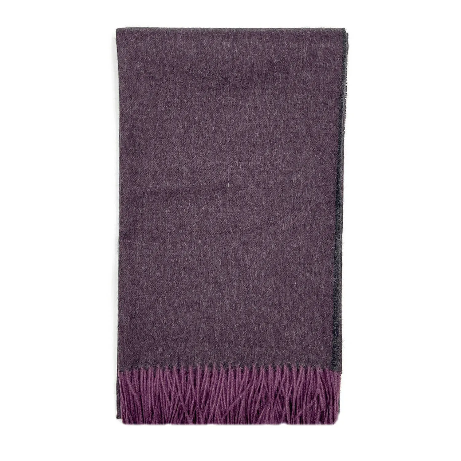 Baby Alpaca Scarf | Elderberry