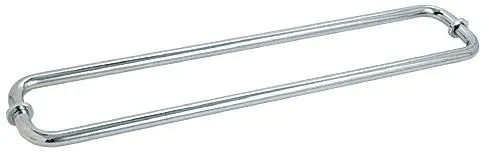 BM Series Back-to-Back Tubular Towel Bars with Metal Washers