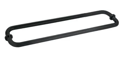 BM Series Back-to-Back Tubular Towel Bars with Metal Washers