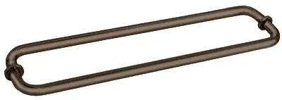 BM Series Back-to-Back Tubular Towel Bars with Metal Washers