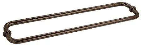 BM Series Back-to-Back Tubular Towel Bars with Metal Washers