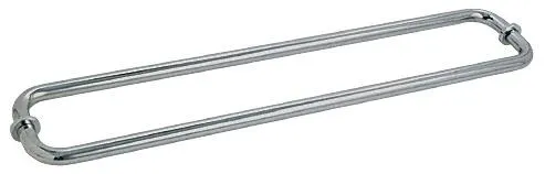 BM Series Back-to-Back Tubular Towel Bars with Metal Washers