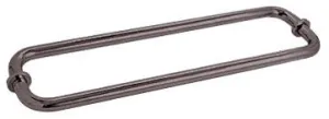 BM Series Back-to-Back Tubular Towel Bars with Metal Washers