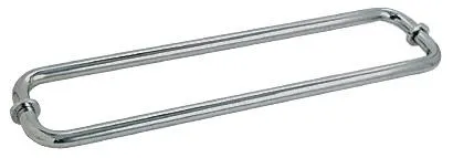 BM Series Back-to-Back Tubular Towel Bars with Metal Washers