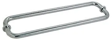 BM Series Back-to-Back Tubular Towel Bars with Metal Washers