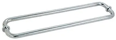 BM Series Back-to-Back Tubular Towel Bars with Metal Washers