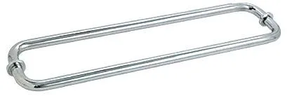 BM Series Back-to-Back Tubular Towel Bars with Metal Washers