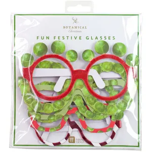 Botanical Christmas Sprout Glasses