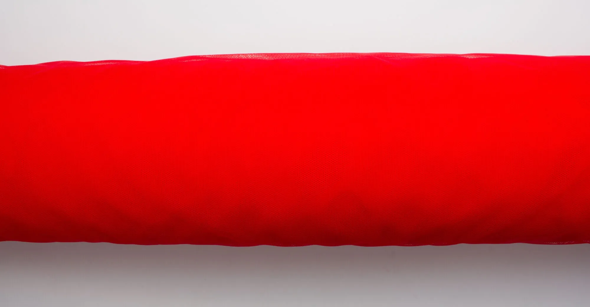 Bright Red Polyamide Tulle