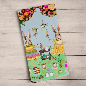 Bunny Tea Party Tea Towels