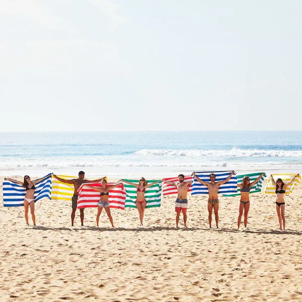 Cancun Green Beach Towels