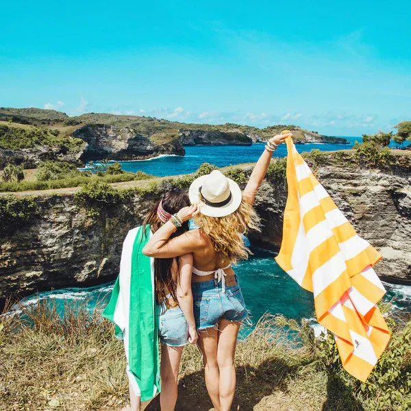 Cancun Green Beach Towels