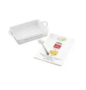 Casserole Dish and Towel Set