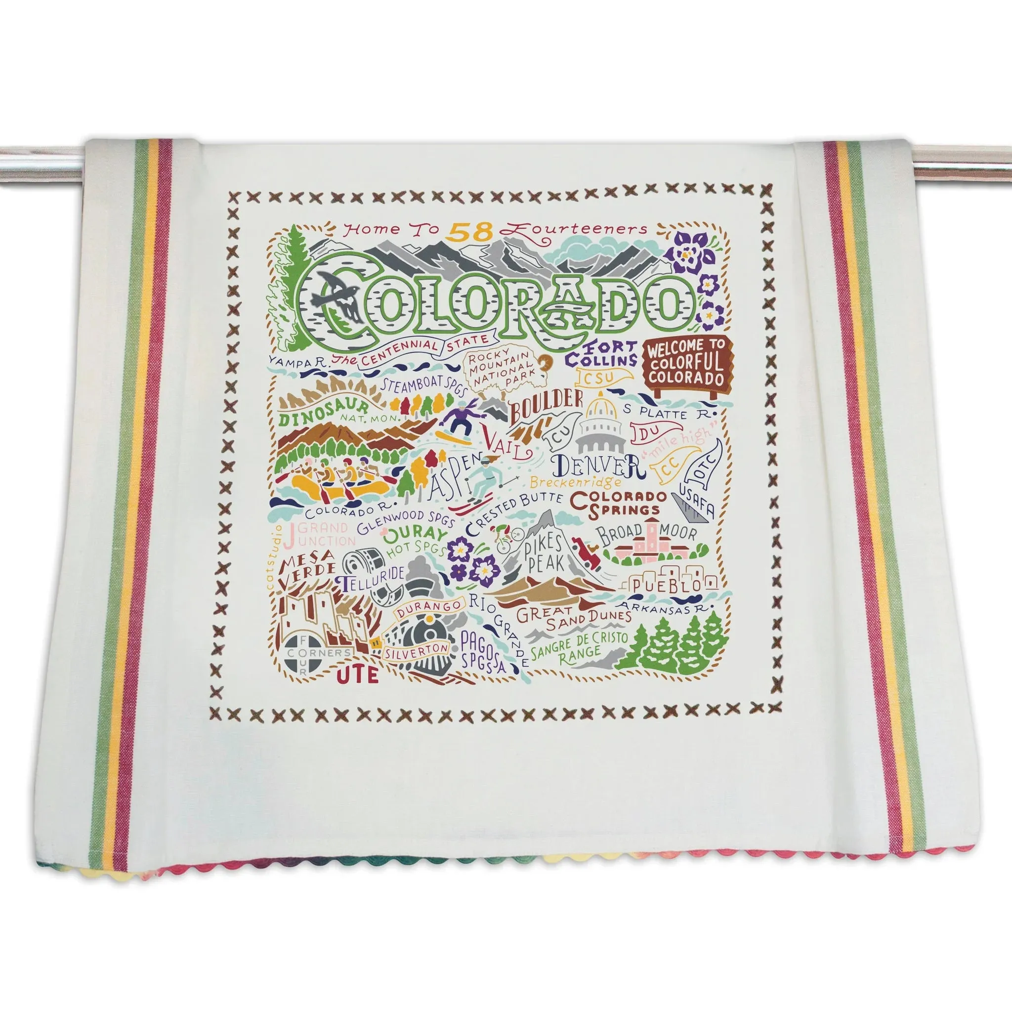 Catstudio Dish Towel Colorado