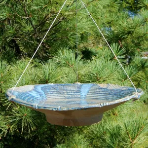 Ceramic Bird Bath, Large