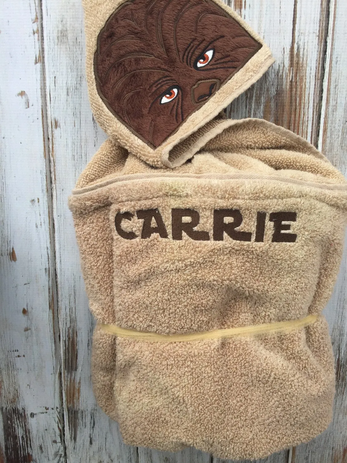 Chewbaca Hooded Towel