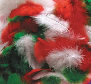 Christmas Feather Selection 14g