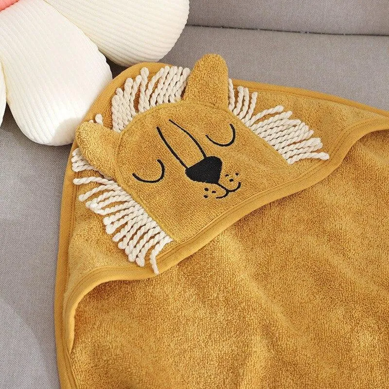 Cotton Hooded Bath Towel