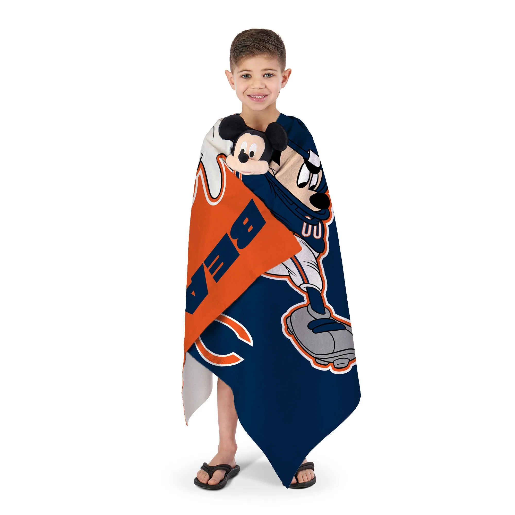 Disney NFL Chicago Bears Mickey Splash Hugger Beach Towel Set