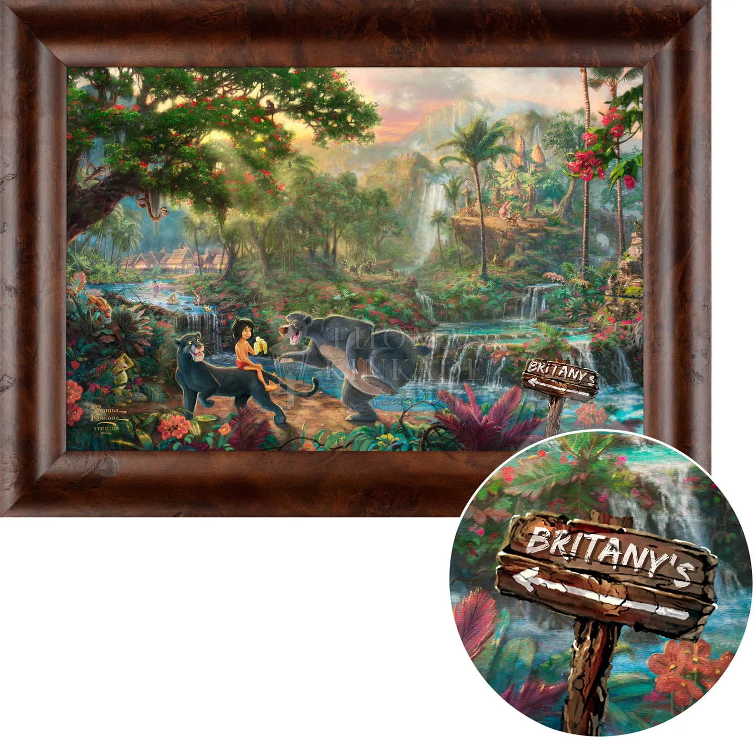 Disney The Jungle Book - Personalized Canvas