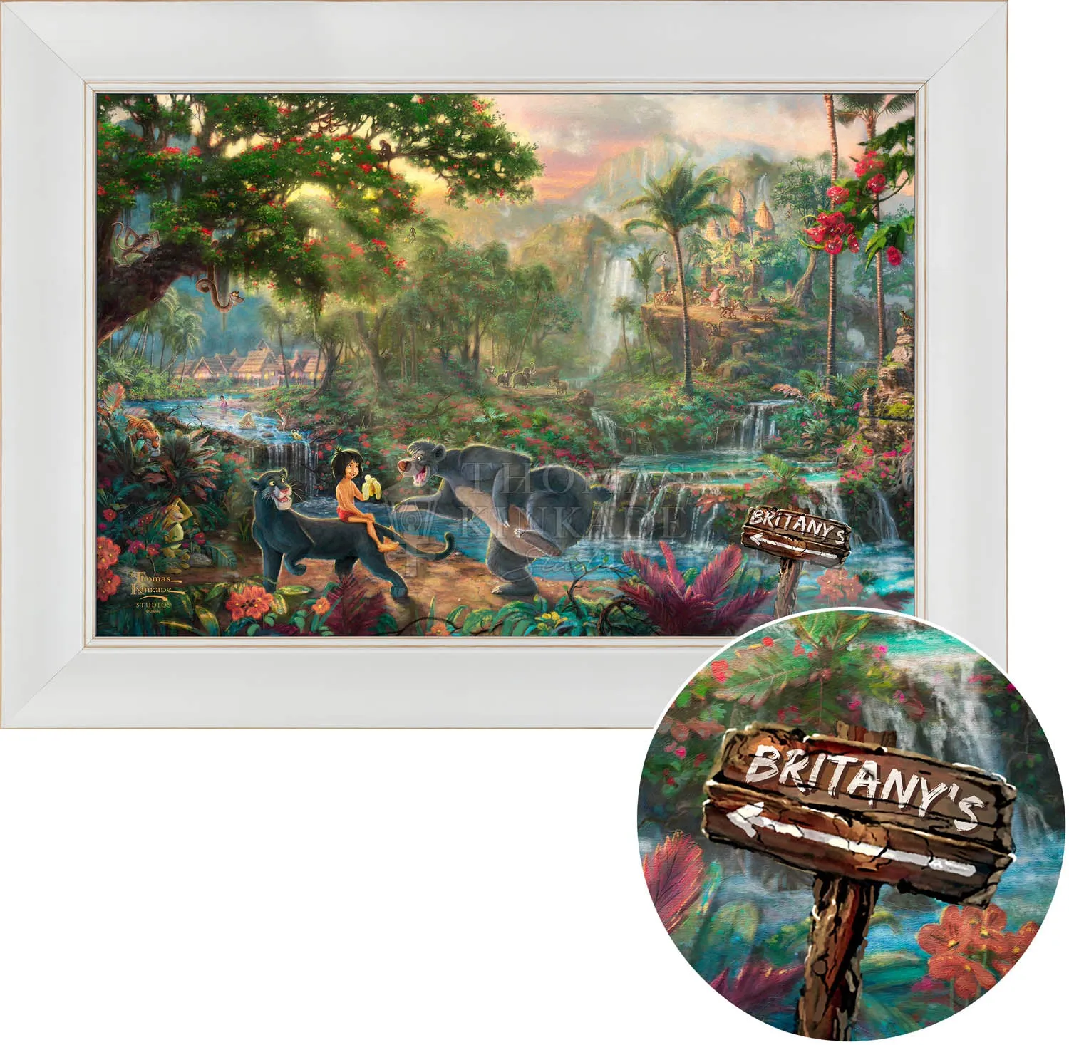 Disney The Jungle Book - Personalized Canvas