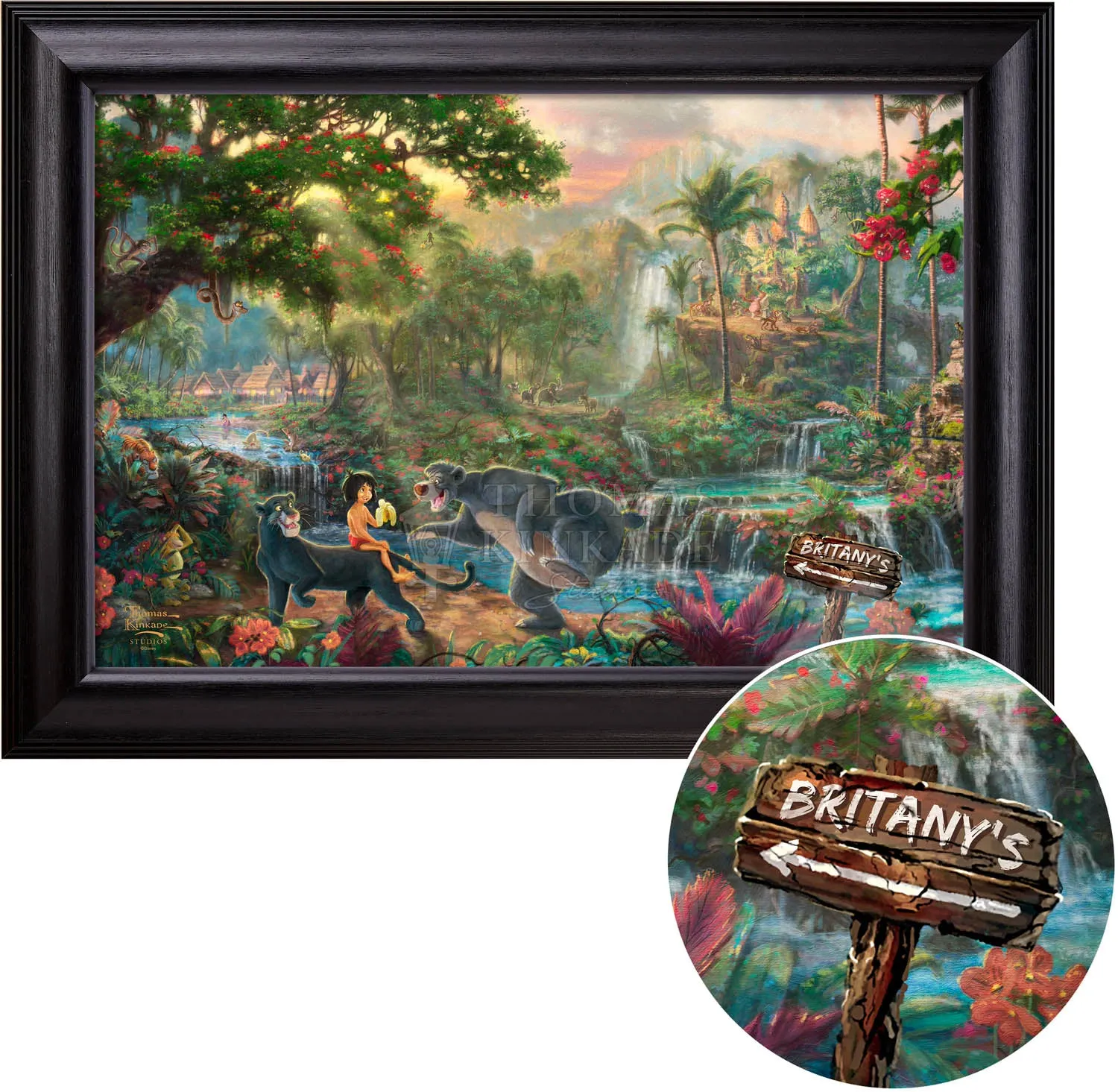 Disney The Jungle Book - Personalized Canvas