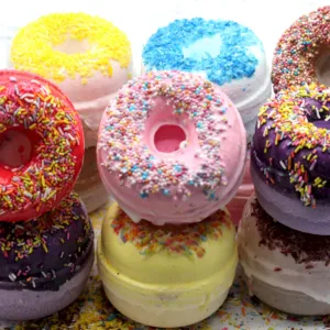 Doughnut Bath Bomb Set of 3 (RANDOM)