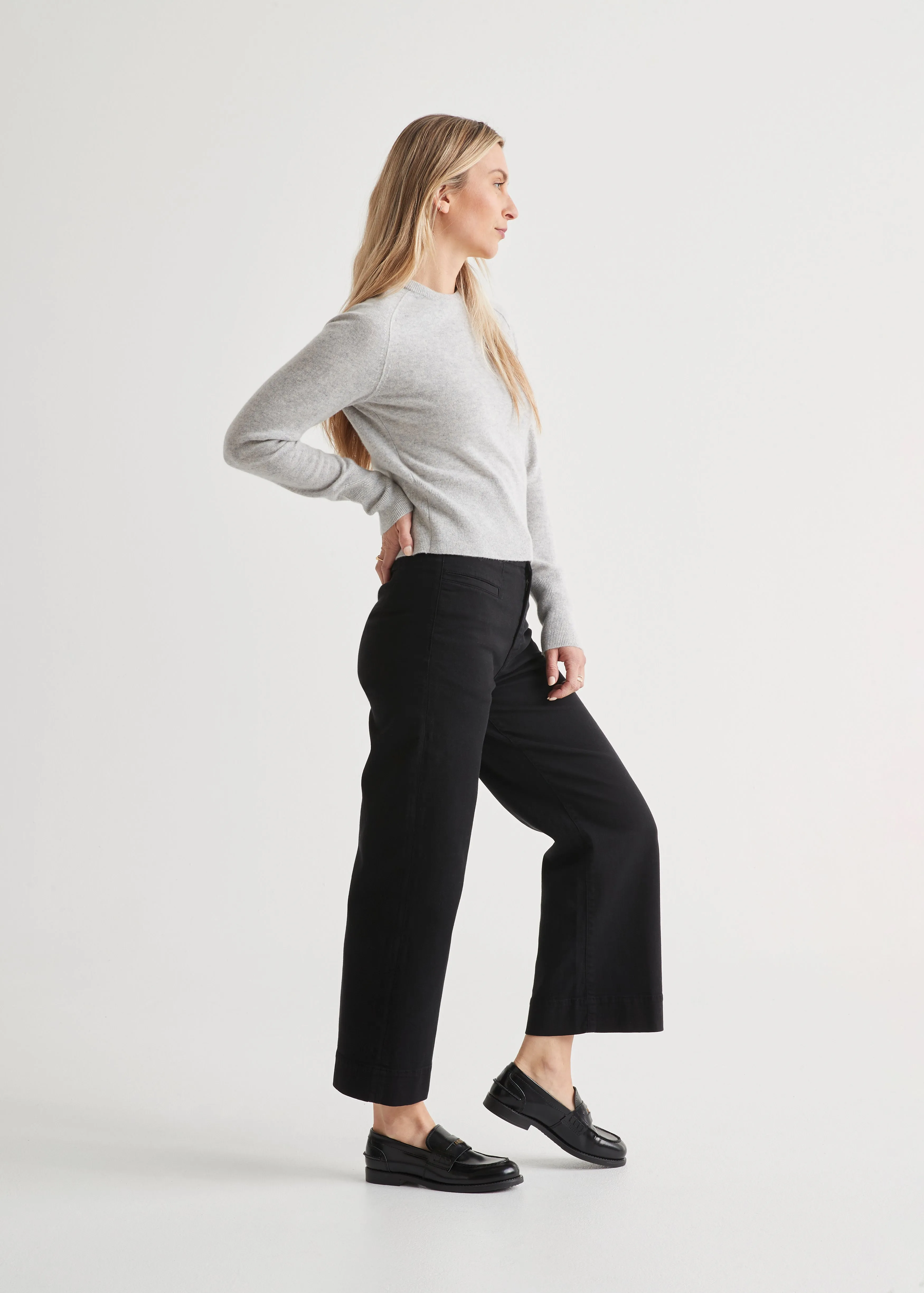 DUER LuxTwill High Rise Trouser