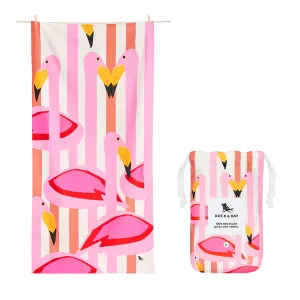 Flamboyant Flamingos Kids Beach Towels