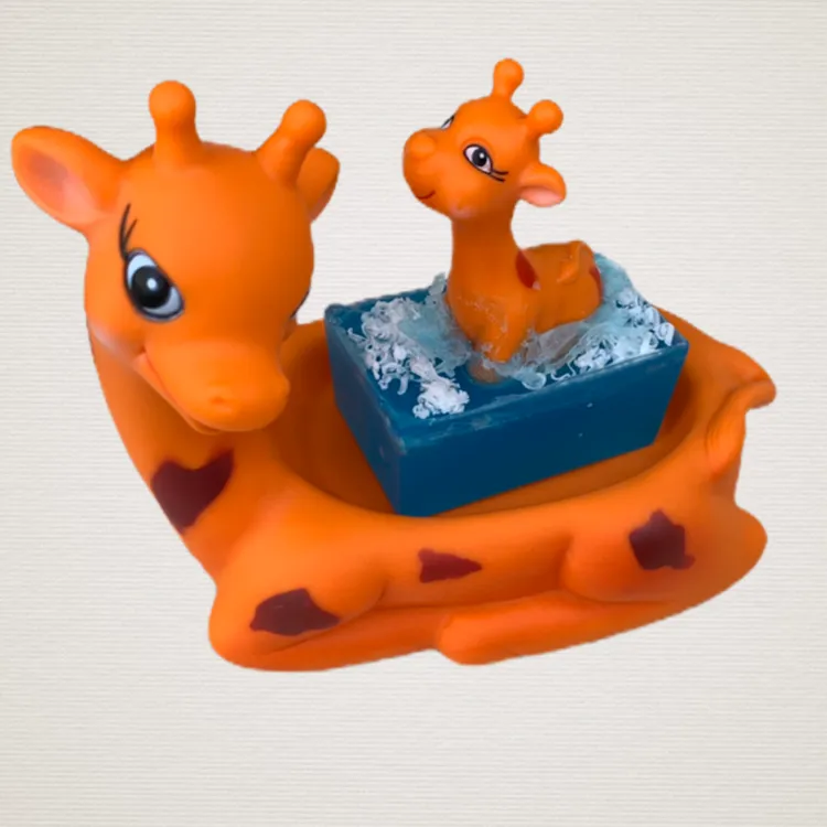 Giraffe Bath Set - Kids Soap