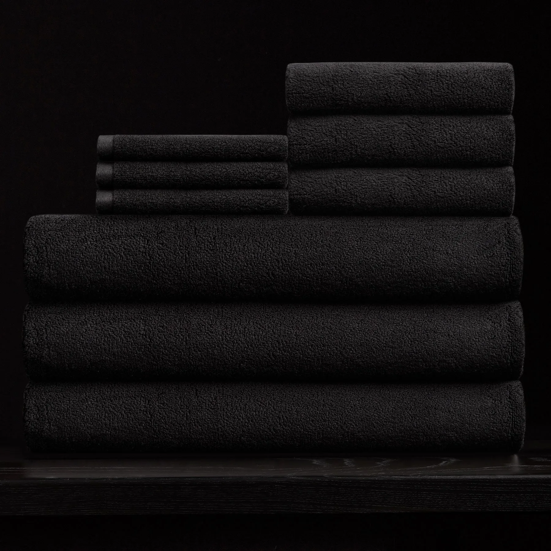 Hand Towel - Black