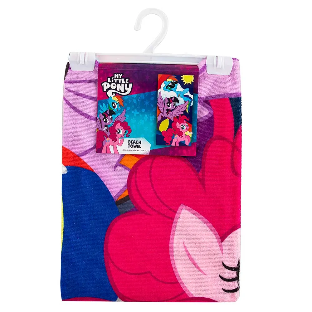 Hasbro My Little Pony Beach Ponies Beach Towel 30x60 Inches