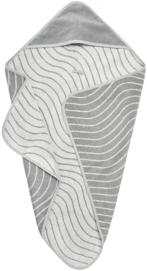 Hoodie Towel Cool Grey Woodland