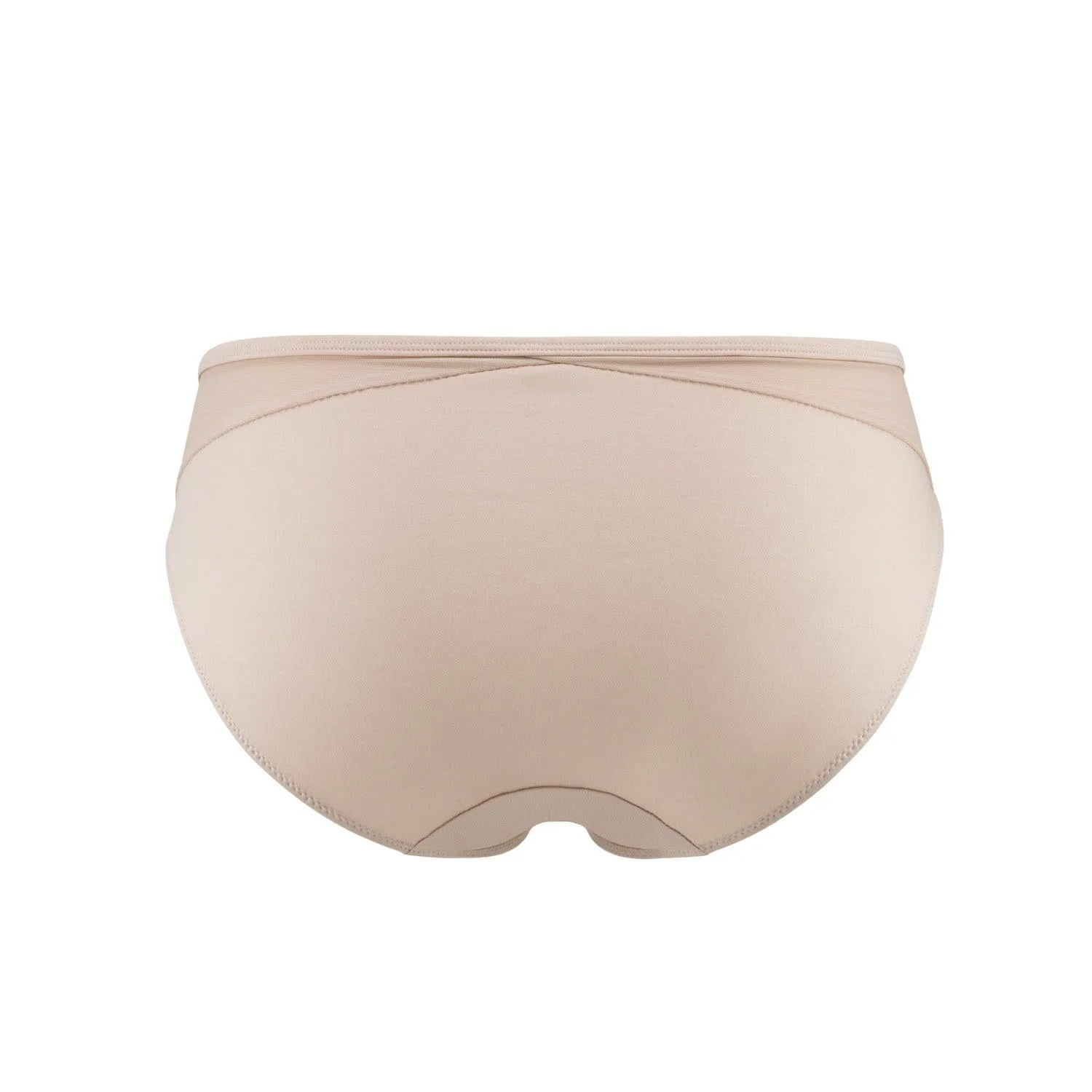 Hope - Silk & Organic Cotton Brief in Skin Tone Colours