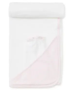 Kissy Dots Towel With Mitt (Pink/White)