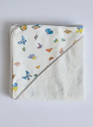 Madame Butterfly Hooded Bath Towel