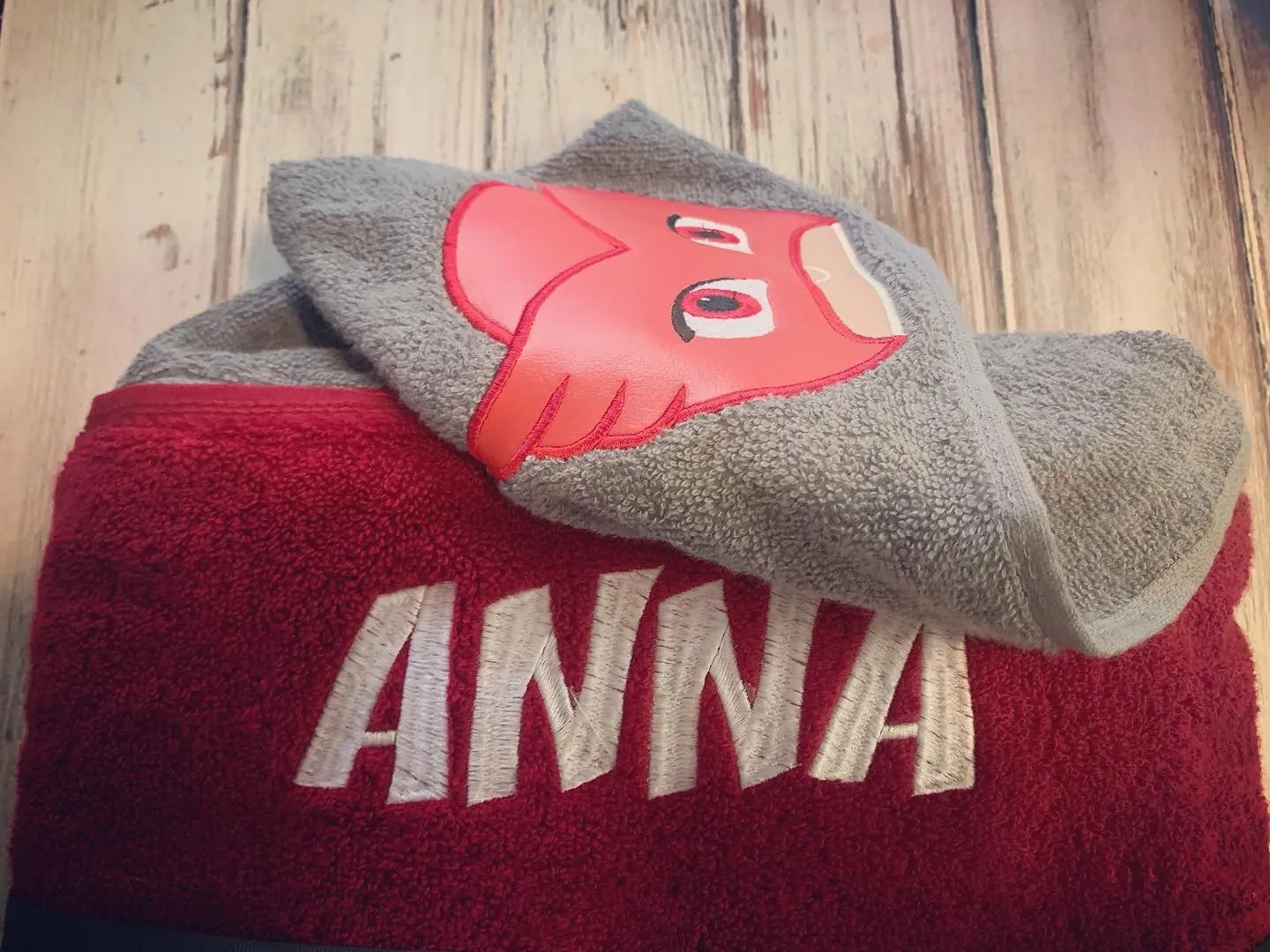 Masked Owlet Hooded Towel