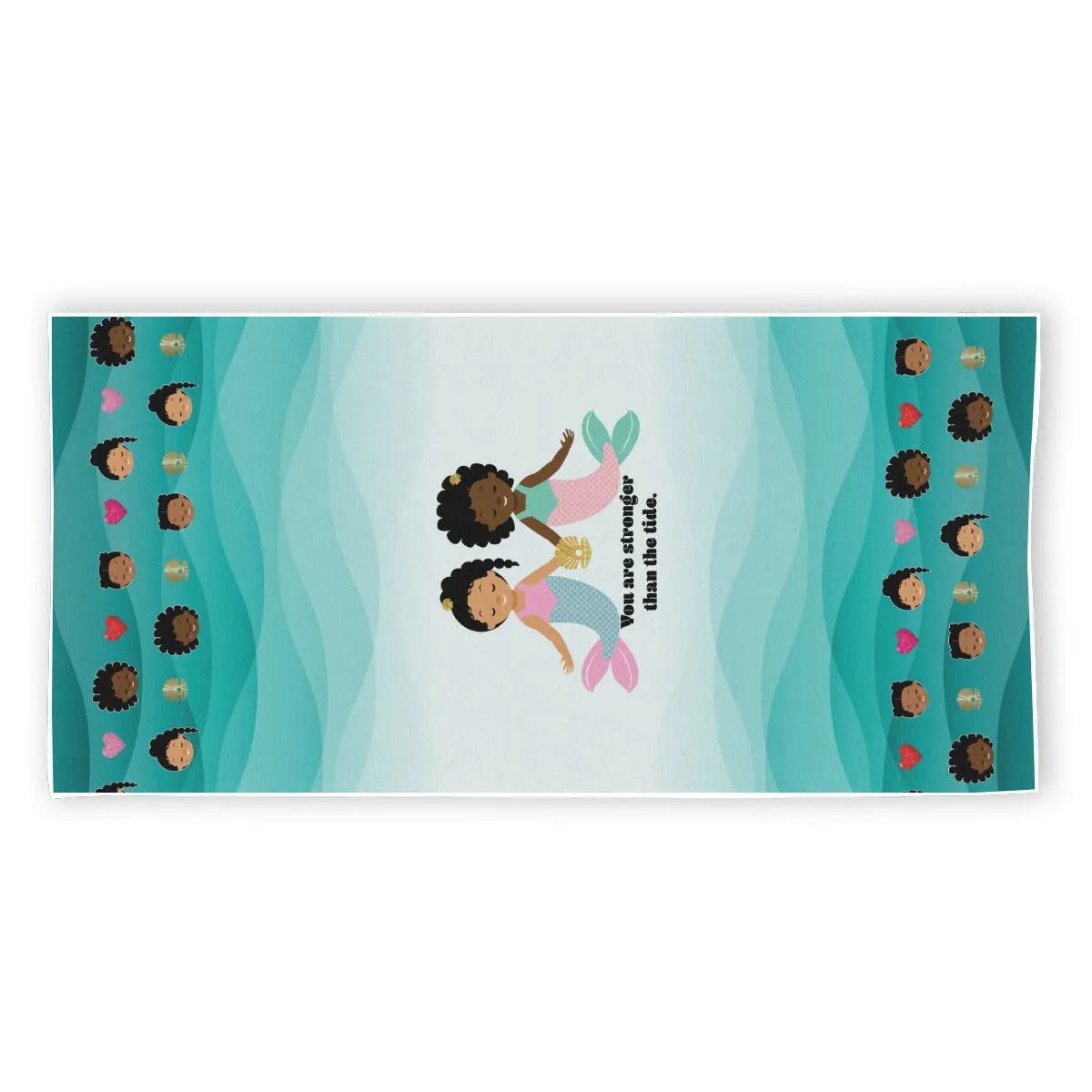 Mermaid Rectangular Beach Towel