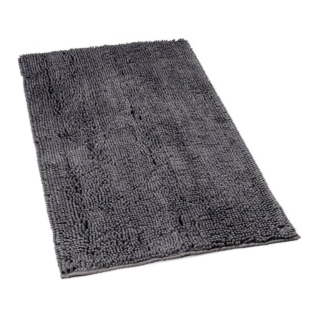 Micro Fibre Grey Noodle Pet Mat 90 x 60cm