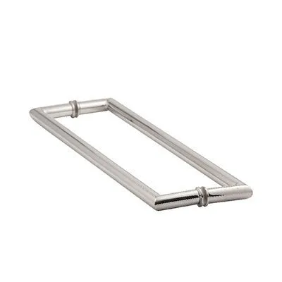 Mitered Back to Back Towel Bars w/Washers