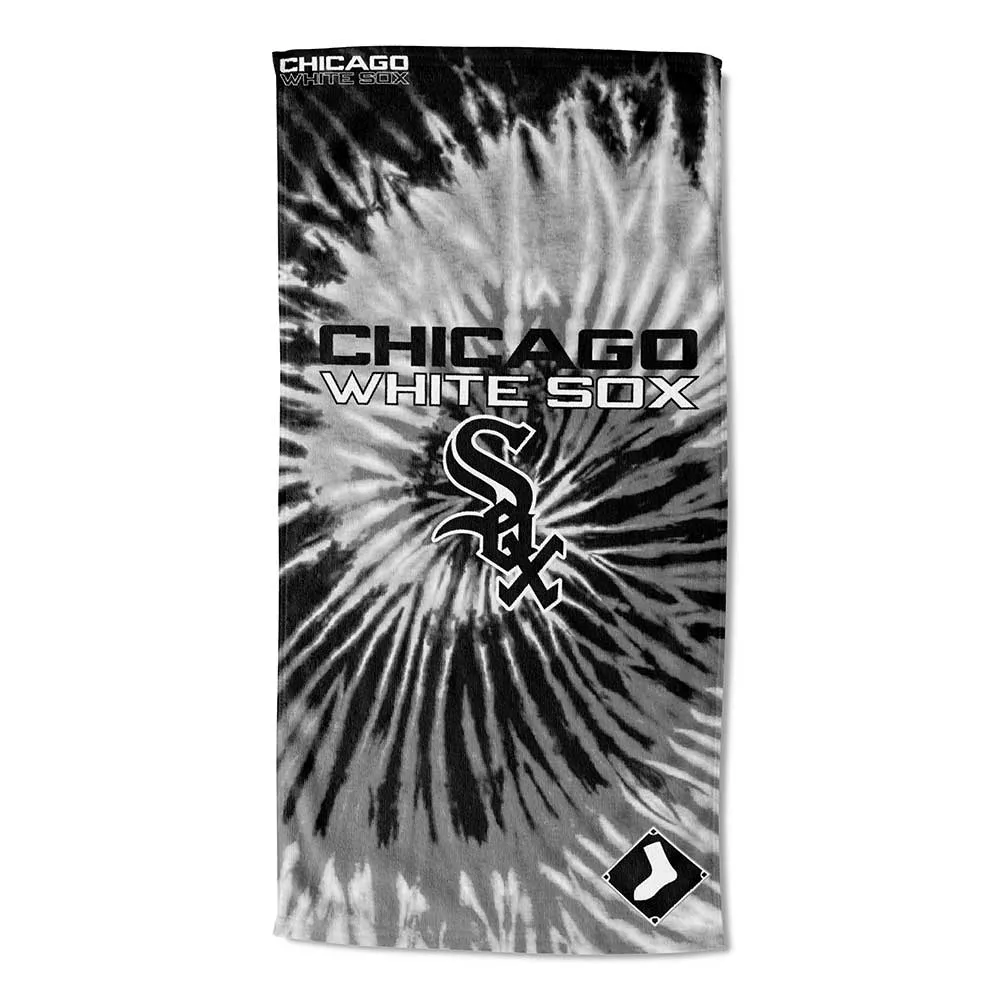 MLB Chicago White Sox Pyschedelic Beach Towel 30x60 Inches