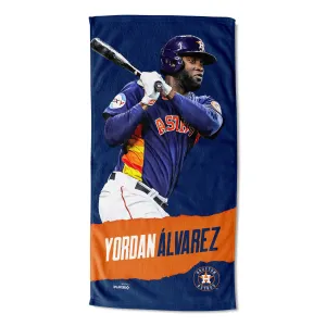 MLB Houston Astros Yordan Alvarez Beach Towel 30x60 Inches