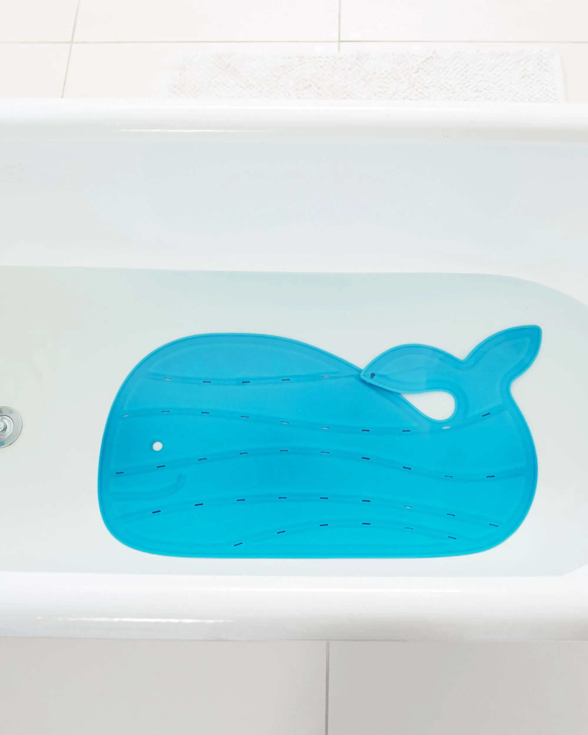 Moby Bath Mat Blue