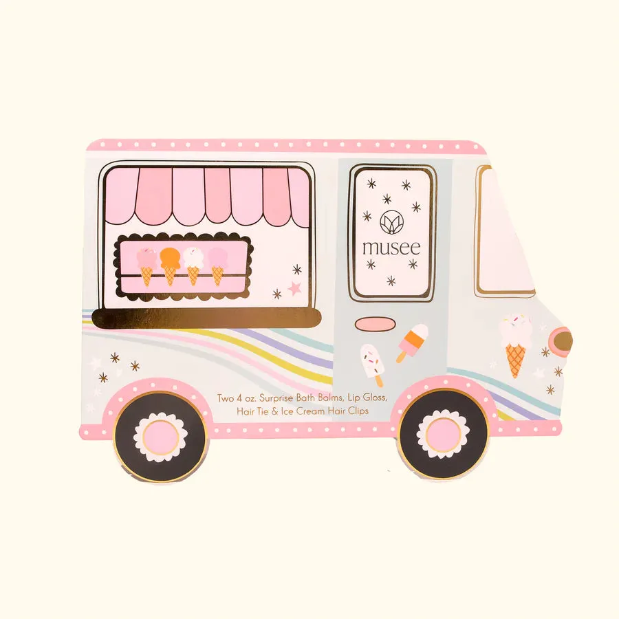 MUSEE BATH BOMB ICE CREAM TRUCK SET