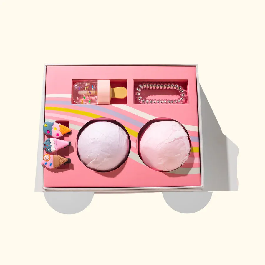 MUSEE BATH BOMB ICE CREAM TRUCK SET